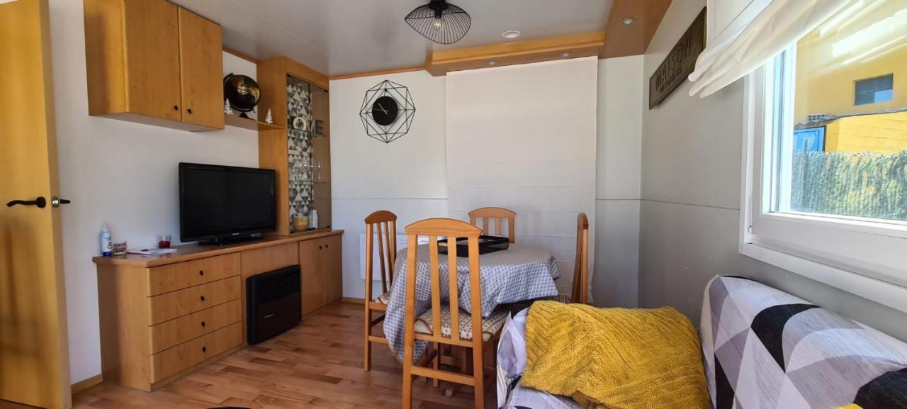 Mobil Home Dans Camping Saillagouse Exteriör bild